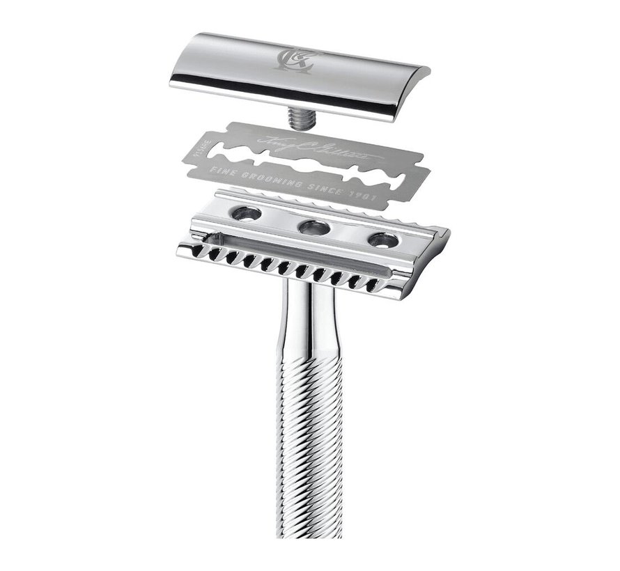 King C. Gillette Double Edge Safety Razor + 5 Mesjes