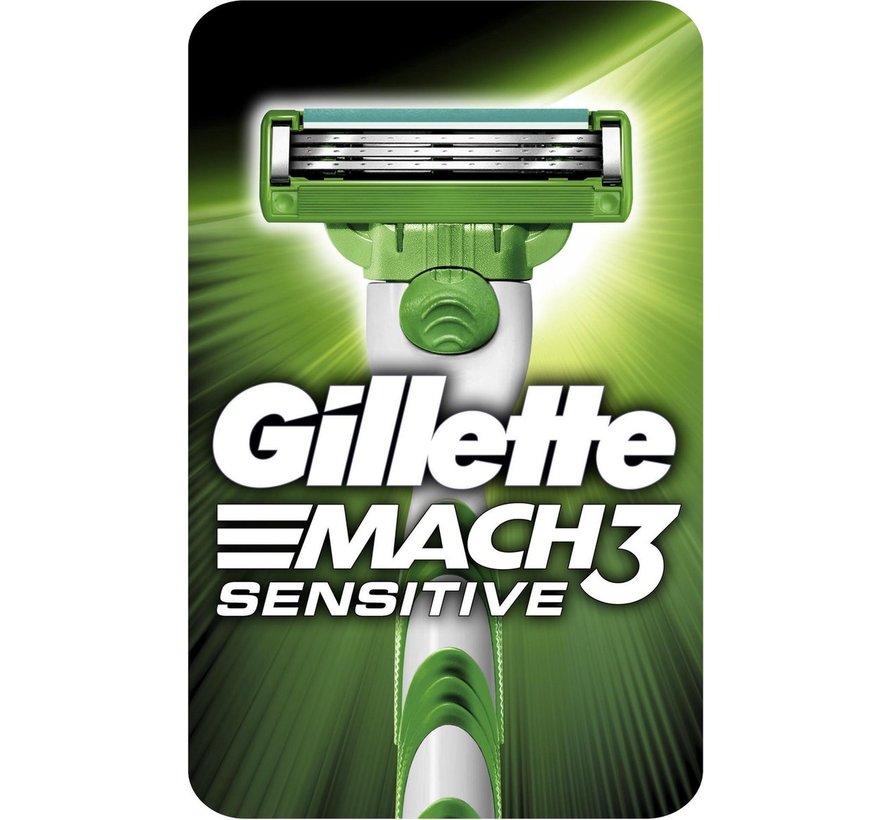 Gillette Mach3 Sensitive Apparaat + 1 Mes