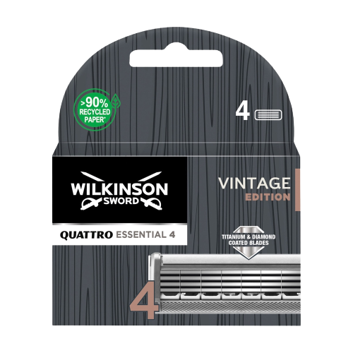 Wilkinson Quattro Essential 4 Vintage Editie - 4 Mesjes