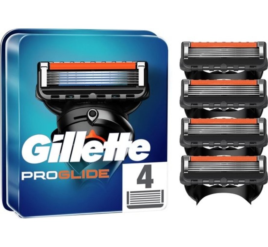 Gillette Mesjes 4-pack Fusion Proglide scheermesjes
