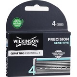 Wilkinson Wilkinson Sword Quattro Titanium Sensitive - 4 mesjes Wilkinson Wilkinson Sword Quattro Titanium Sensitive - 4 mesjes