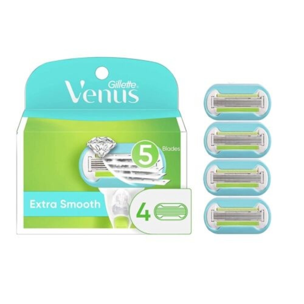 Gillette Gillette Venus Extra Smooth - Scheermesjes (4st.) Gillette Gillette Venus Extra Smooth - Scheermesjes (4st.)