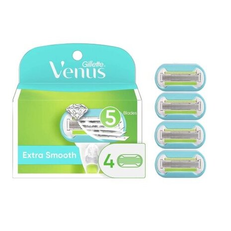Gillette Gillette Venus Extra Smooth - Scheermesjes (4st.) Gillette Gillette Venus Extra Smooth - Scheermesjes (4st.)