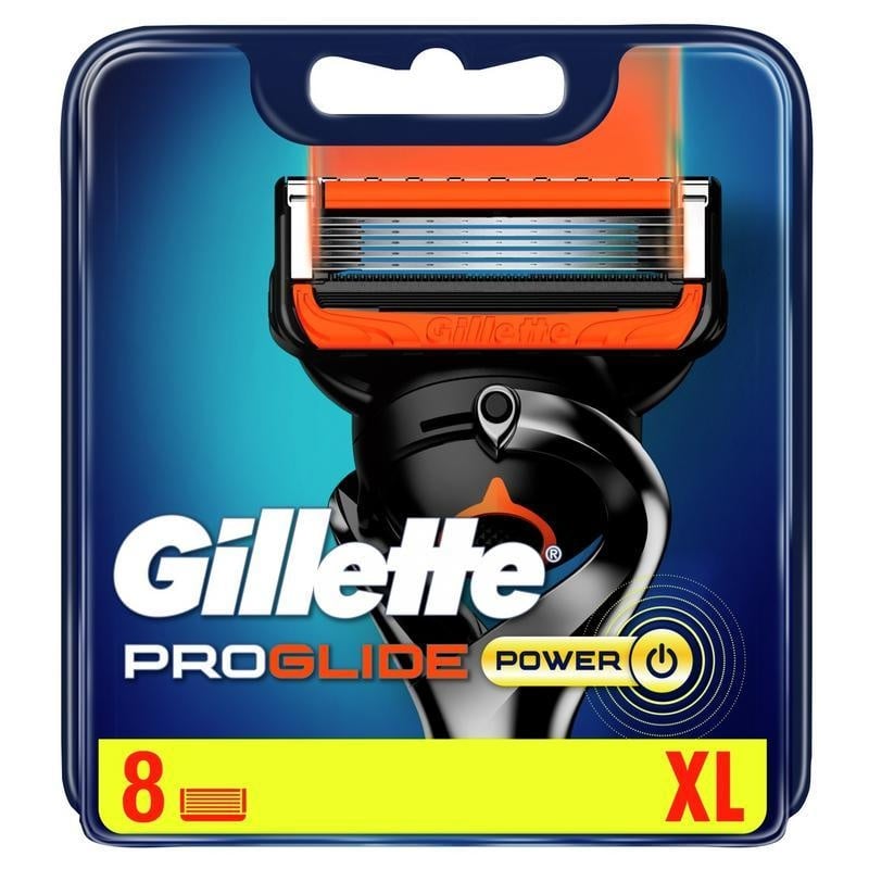 Gillette Gillette Fusion5 ProGlide Power scheermesjes - 8 stuks.