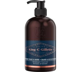 Gillette King C. Gillette Baard En Gezichtsreiniger - 350 ml Gillette King C. Gillette Baard En Gezichtsreiniger - 350 ml