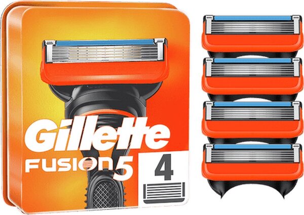 Gillette Gillette Navul Scheermesjes  Fusion 5 - 4 pack Gillette Gillette Navul Scheermesjes  Fusion 5 - 4 pack