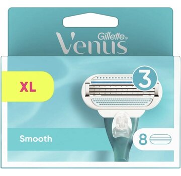 Gillette Gillette Venus Smooth Navul Scheermesjes- 8 pack