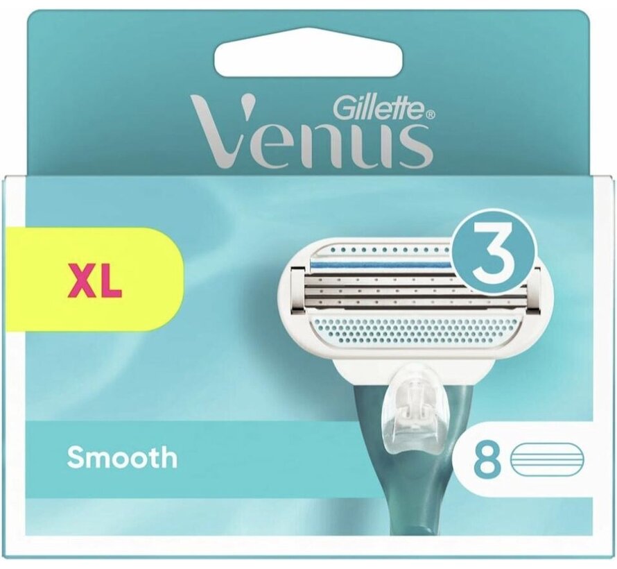 Gillette Venus Smooth Navul Scheermesjes- 8 pack