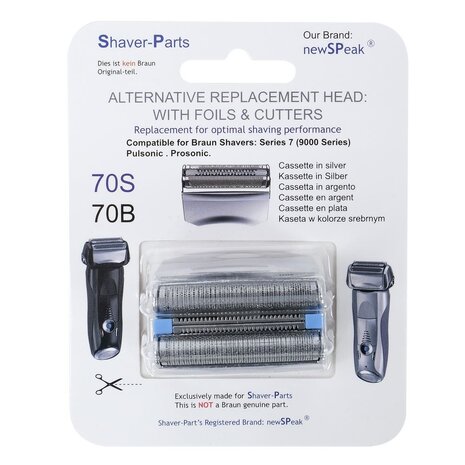 Huismerk Universeel  Scheerblad voor de 70S Series 7