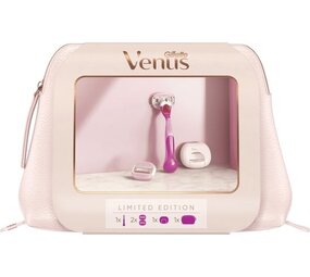 Gillette Gillette Venus Geschenk Set Spa Breeze Reisetui - 2 mesjes Gillette Gillette Venus Geschenk Set Spa Breeze Reisetui - 2 mesjes