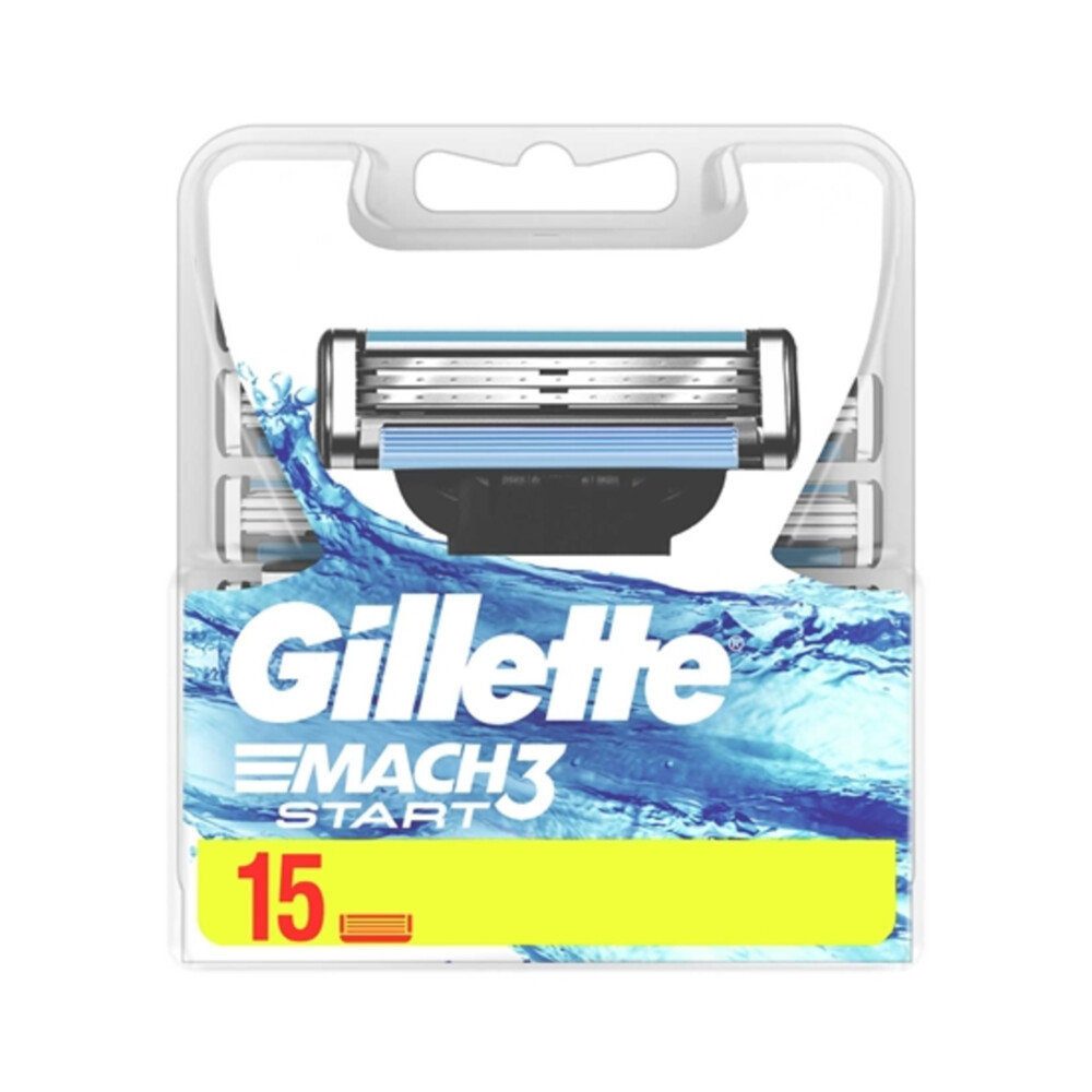 Gillette Gillette Mach3 Navul Scheermesjes - 15 Stuks