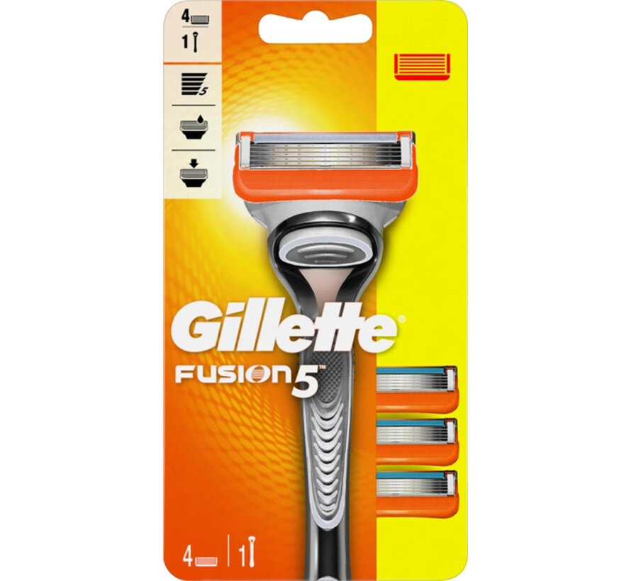 Gillette Fusion5 Houder - 4 Scheermesjes