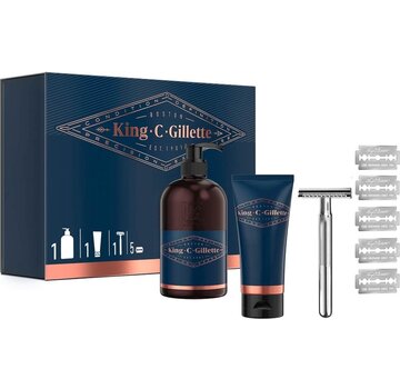 Gillette Gillette King C Starter Kit - 4 stuks