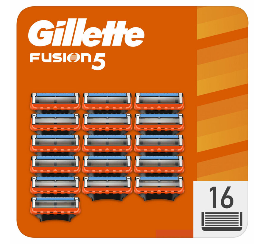 Gillette Fusion5 Manual Voordeelverpakking - 16 scheermesjes