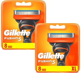 Gillette Gillette Fusion 5 Scheermesjes - 16 Stuks Gillette Gillette Fusion 5 Scheermesjes - 16 Stuks