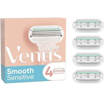 Gillette Gillette Venus Smooth Sensitive Pink Scheermesjes - 4 Stuks