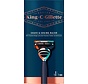 King C. Gillette Scheermes Blue Chrome - 1 Scheermesje