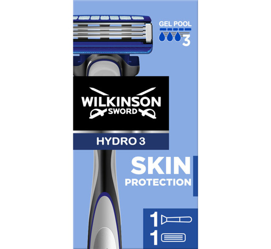 Wilkinson Hydro 3 Skin Protect Scheerapparaat - 1 Scheermesje