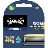 Wilkinson Wilkinson Hyrdo 5 Skin Protection Navulmesjes Advanced - 4 stuks Wilkinson Wilkinson Hyrdo 5 Skin Protection Navulmesjes Advanced - 4 stuks
