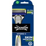 Wilkinson Wilkinson Sword - Hydro 5 - Sensitive - 1 Scheersysteem + 1 Scheermesje Wilkinson Wilkinson Sword - Hydro 5 - Sensitive - 1 Scheersysteem + 1 Scheermesje