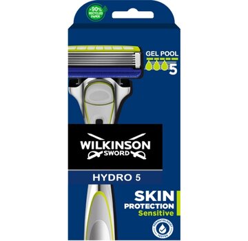 Wilkinson Wilkinson Sword - Hydro 5 - Sensitive - 1 Scheersysteem + 1 Scheermesje