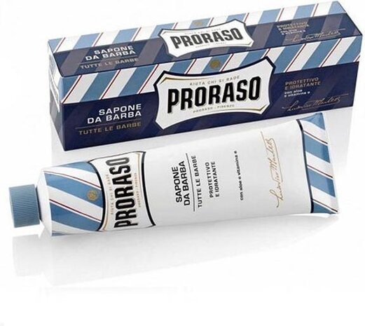 Proraso Proraso Blue Range Scheercreme Tube 150ml Proraso Proraso Blue Range Scheercreme Tube 150ml