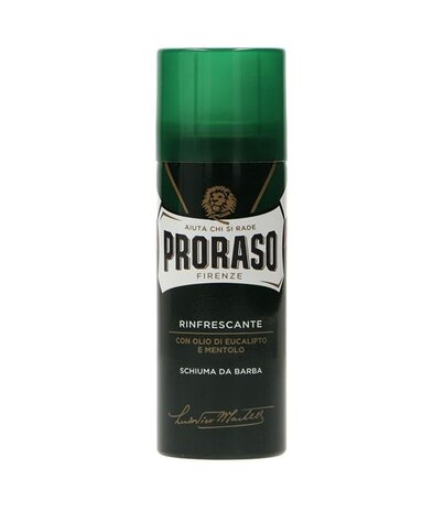 Proraso Proraso Scheerschuim reis eucalyptus/menthol 50ml Proraso Proraso Scheerschuim reis eucalyptus/menthol 50ml