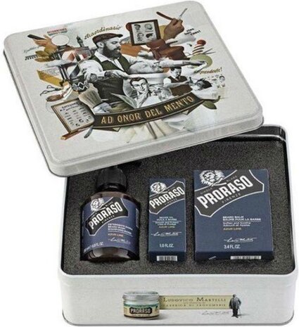 Proraso Proraso Giftset Beard Azur Lime Proraso Proraso Giftset Beard Azur Lime