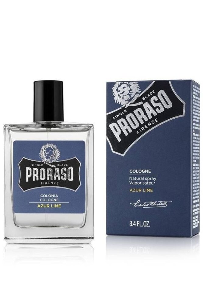 Proraso Proraso Single Blade Eau de Cologne Azur Lime 100ml Proraso Proraso Single Blade Eau de Cologne Azur Lime 100ml