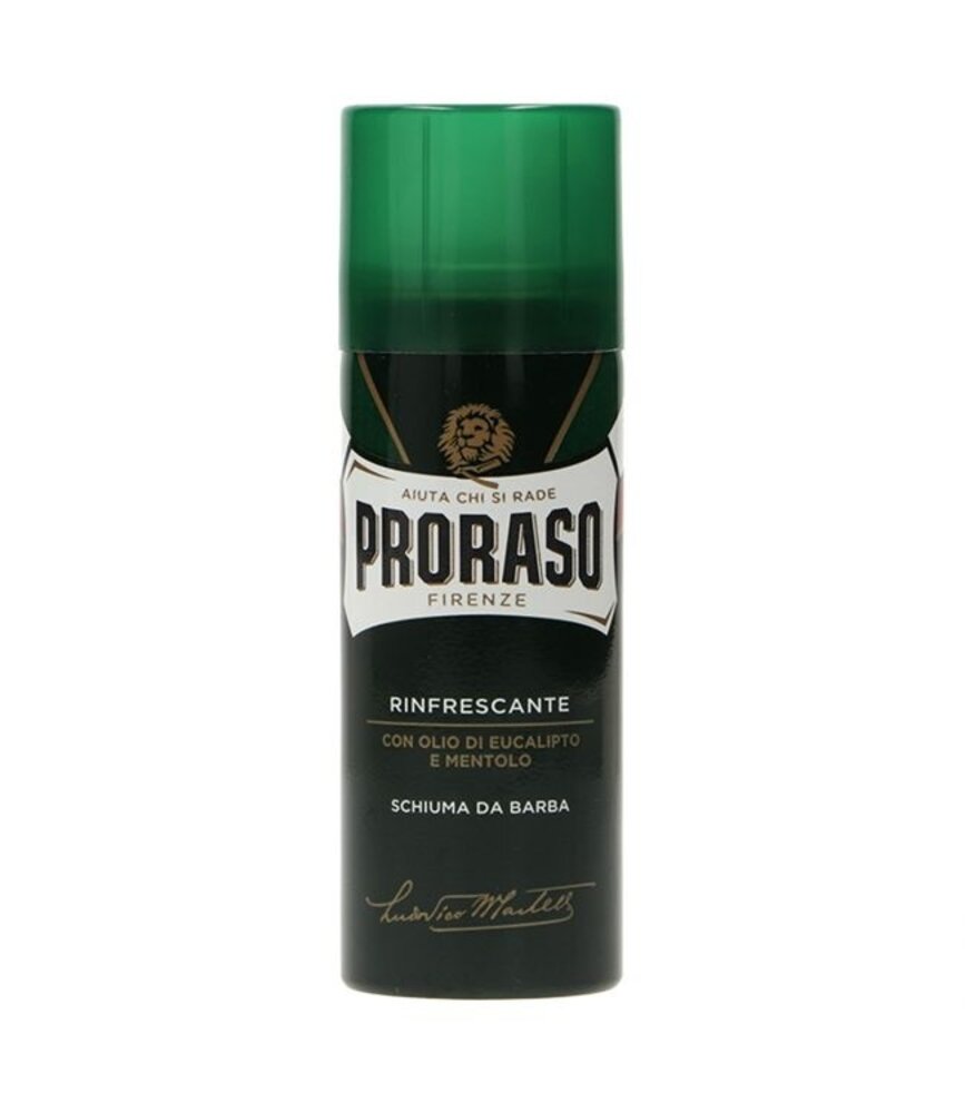 Proraso Proraso Scheerschuim reis eucalyptus/menthol 50ml Proraso Proraso Scheerschuim reis eucalyptus/menthol 50ml