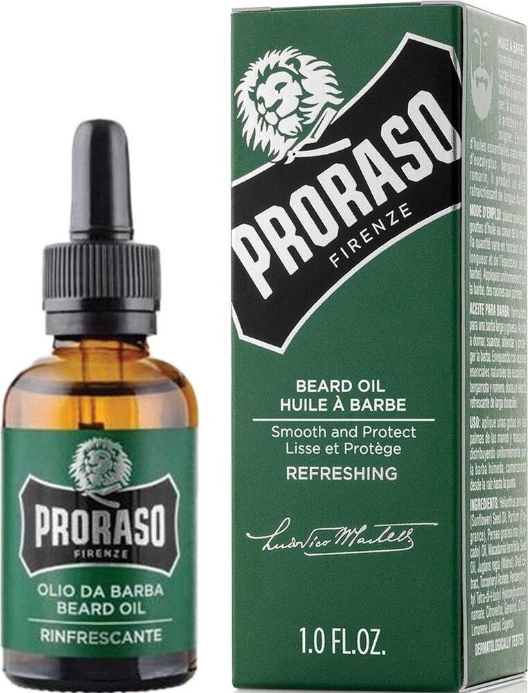 Proraso Proraso Refreshing Beard Oil 30 ml. Proraso Proraso Refreshing Beard Oil 30 ml.