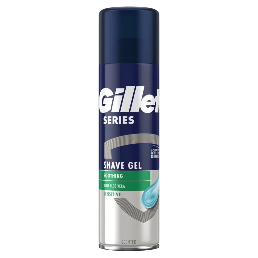 Gillette Gillette Shave Gel Series Sensitive - 200 ml Gillette Gillette Shave Gel Series Sensitive - 200 ml