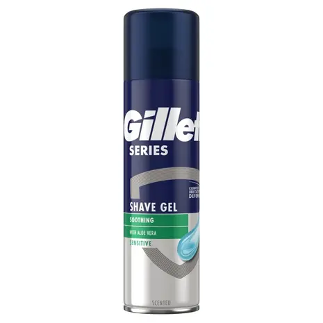 Gillette Gillette Shave Gel Series Sensitive - 200 ml Gillette Gillette Shave Gel Series Sensitive - 200 ml