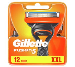 Gillette Gillette Fusion5 Manual Voordeelverpakking - 12 scheermesjes Gillette Gillette Fusion5 Manual Voordeelverpakking - 12 scheermesjes
