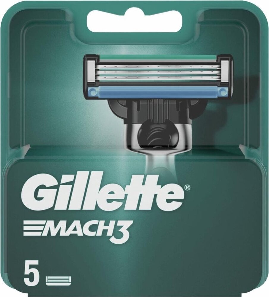 Gillette Gillette Mach 3 Scheermesjes - 5 stuks