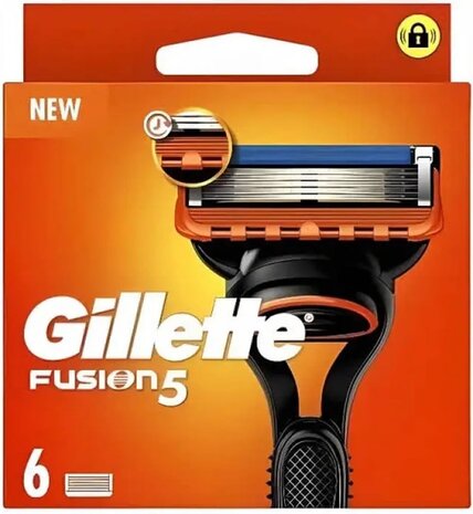 Gillette Gillette - Fusion5 - Scheermesjes/Navulmesjes - 6 Stuks