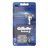 Gillette Gillette Sensor3 Scheersysteem incl - 6 Mesjes