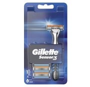 Gillette Gillette Sensor3 Scheersysteem incl - 6 Mesjes