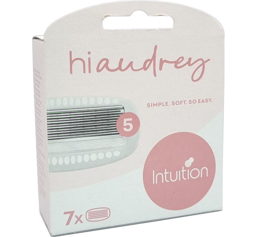 Wilkinson Intuition Hi Audrey Scheermesjes - 7 Stuks