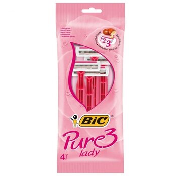BIC BIC Pure 3 Lady Pink - Set van 4