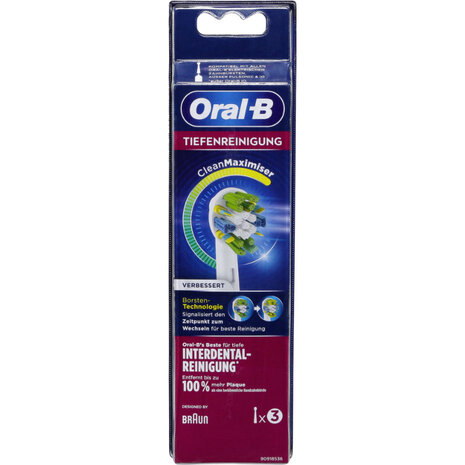 Oral B Oral-B Opzetborstels FlossAction EB25RB-3 - 3 Stuks Oral B Oral-B Opzetborstels FlossAction EB25RB-3 - 3 Stuks