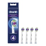Oral B Oral-B Opzetborstels 3D White - 4 stuks Oral B Oral-B Opzetborstels 3D White - 4 stuks