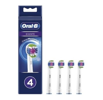 Oral B Oral-B Opzetborstels 3D White - 4 stuks