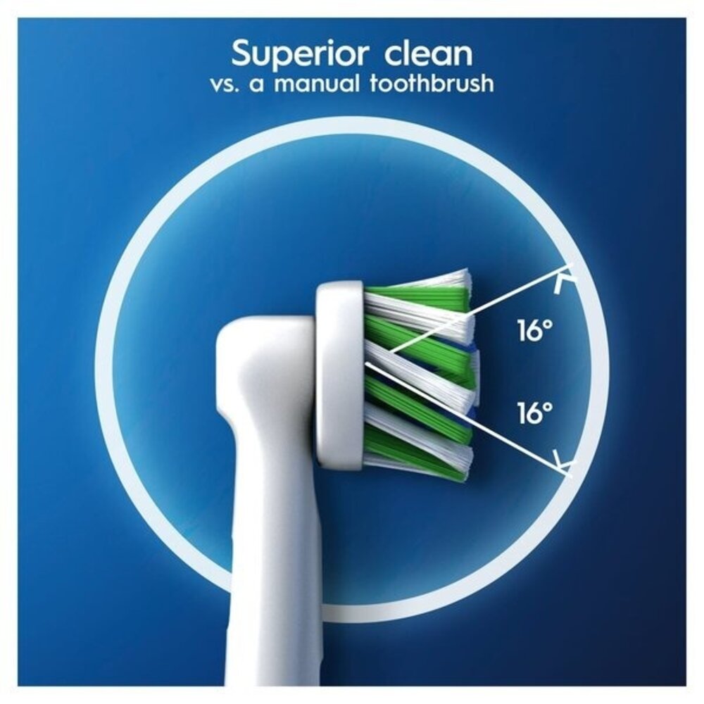 Oral B Oral-B Crossaction Opzetborstels  - 10 Stuks Oral B Oral-B Crossaction Opzetborstels  - 10 Stuks
