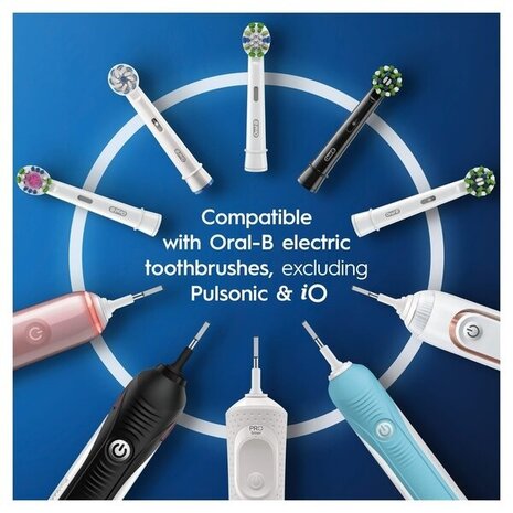 Oral B Oral-B Crossaction Opzetborstels  - 10 Stuks Oral B Oral-B Crossaction Opzetborstels  - 10 Stuks