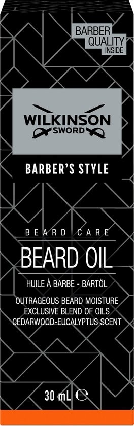 Wilkinson Baardolie, Barber's Style, 30 ml