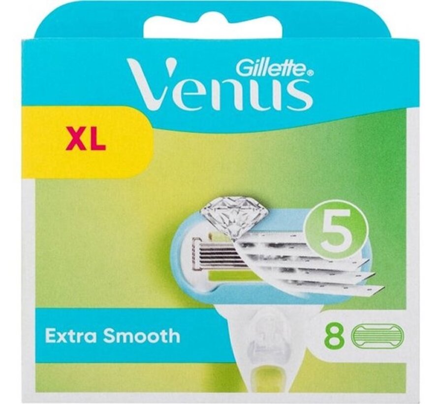 Gillette Venus  Extra Smooth  Scheermesjes - 8 stuks
