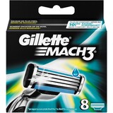 Gillette Gillette Mach3 Scheermesjes - 8 Stuks Gillette Gillette Mach3 Scheermesjes - 8 Stuks