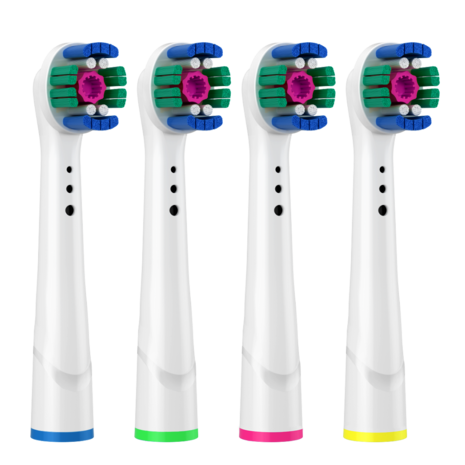 Huismerk Universele opzetborstels voor de Oral B Probright- 4st Huismerk Universele opzetborstels voor de Oral B Probright- 4st