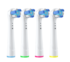 Huismerk Universele Opzetborstels voor de Oral-B Cross Action - 4st Huismerk Universele Opzetborstels voor de Oral-B Cross Action - 4st